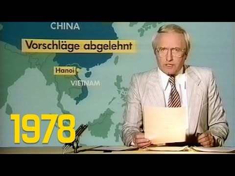 ARD Tagesschau 20:00 Uhr mit Werner Veigel (20.08.1978)