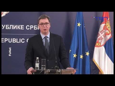 TV Pančevo - Vučić: Kompromis s Albancima – životni interes za Srbiju i srpski narod