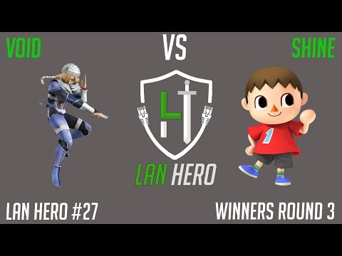 LAN Hero Tuesday #27 CLG | VoiD (Shiek) Vs LH | ShiNe (Villager, Lucas) - Winners R3