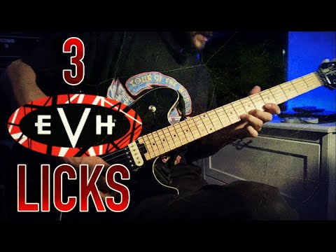 3 EVH LICKS I USE