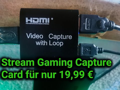 Günstige Capture Card für Konsolen für 19,99 € ALTERNATIVE zur Elgato