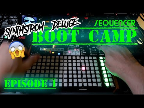 Basic Overview - Deluge Sequencer Boot Camp Pt. 1 // Synthstrom Deluge Tutorial