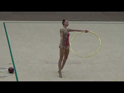 Elena SMIRNOVA (LUX) hoop - 2020 Corbeil senior AA