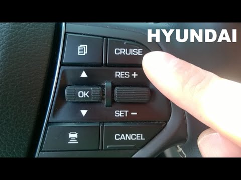 Hyundai Kia SCC smart cruise control operation 2015-2020