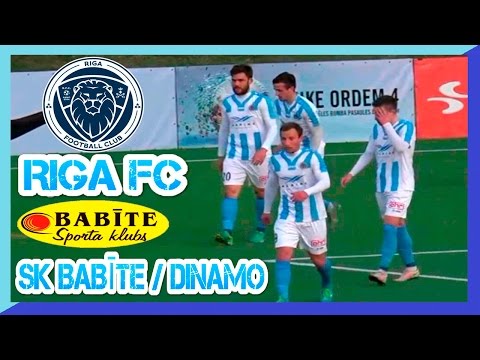RIGA FC - SK Babīte/Dinamo 08.05.2017 RIGA Football Club uzvar SynotTip Virslīgas 7 kārtas spēlē