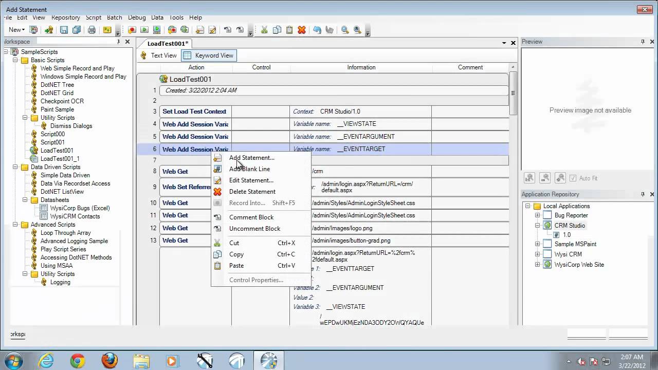 How to Set Up a QA Wizard Pro Load Test