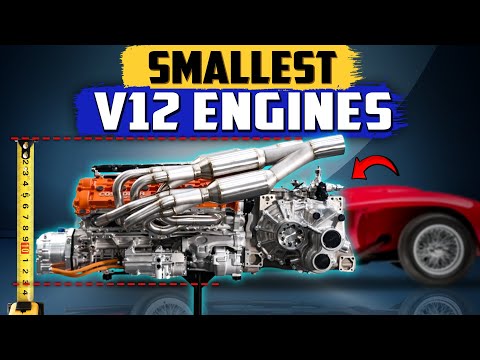 9 Smallest V12 ENGINES Ever Fitted In Production Cars