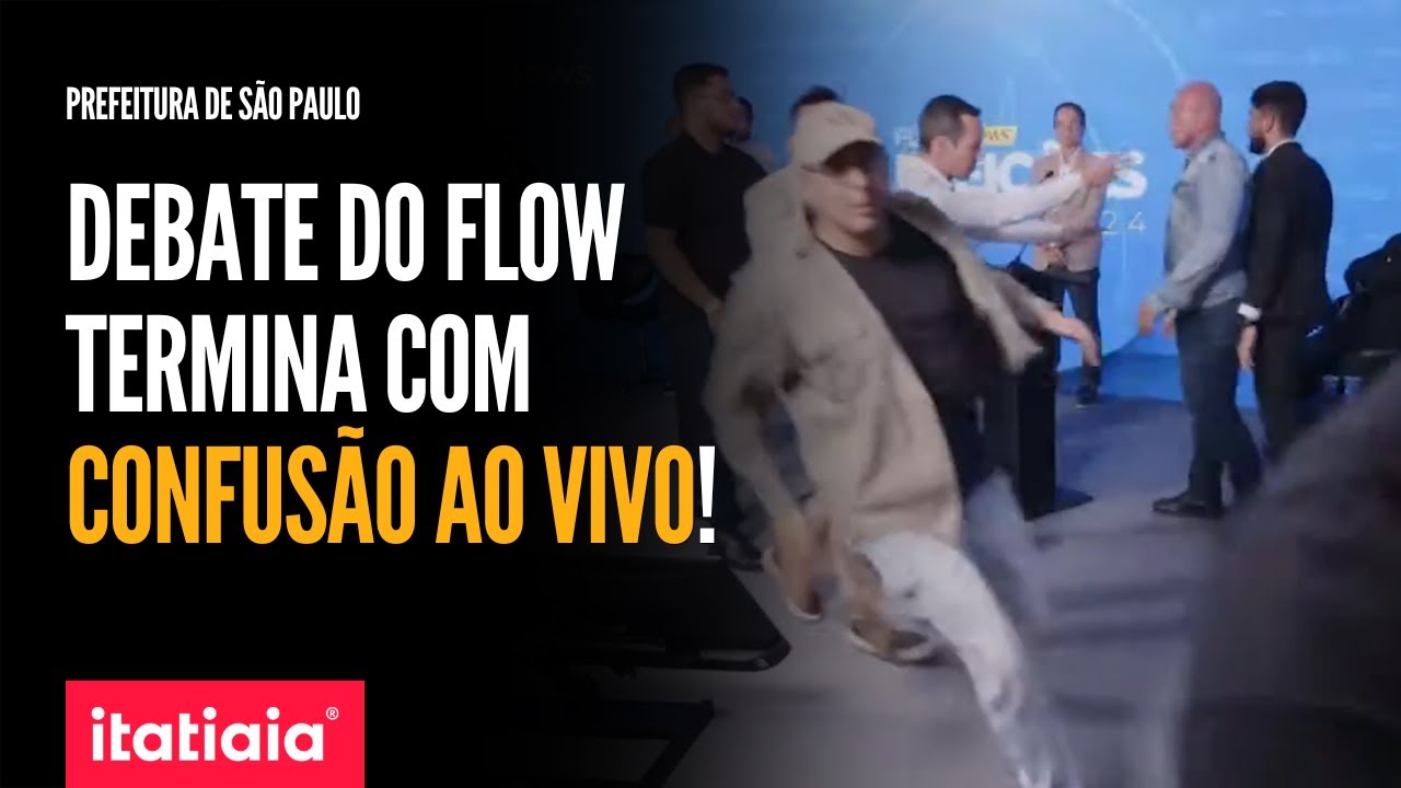 PABLO MARÇAL É EXPULSO E DEBATE EM SP TERMINA COM CONFUSÃO E MARQUETEIRO DE NUNES AGREDIDO