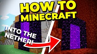 How To Minecraft: Into the NETHER for the First Time! (Survival 1.16 Let's Play) [#3]