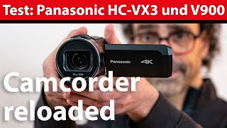 Camcorder reloaded! Panasonic HC-VX3 und V900 im Praxistest