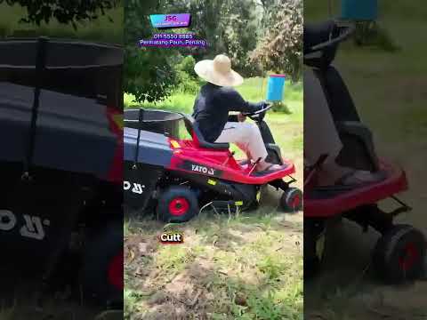 YATO Riding Lawn Mower 760mm | 8.8kW Loncin Engine Garden Tractor