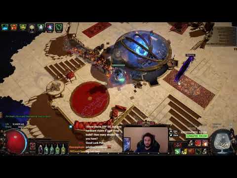 Path of Exile 3.8.1 DD Necro Vs Shaper.