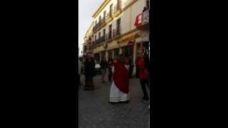 preview picture of video 'Semana Santa de Baena. Judío colinegro asustando a evangelista'