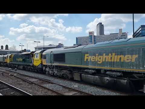 Freightliner Convoy at Sheffield 23 04 2022