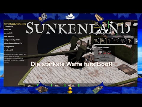 🌊 SUNKENLAND🐟-Test Branch v0.7.04 The Best Boat Weapon! - Sunkenland / Tips