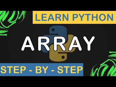 Array in Python Python Step By Step 04