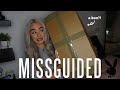MISSGUIDED X PLAYBOY HUGE TRY ON HAUL IT CAME IN A HUGE BOX COMFY VIBES Channonmooney