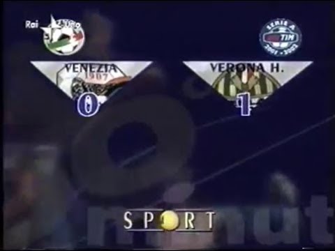 2001-02 (2a - 09-09-2001) Venezia-Verona 0-1 [Salvetti] Servizio 90°Minuto Rai1