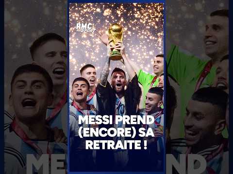 Messi prend (encore) sa retraite internationale