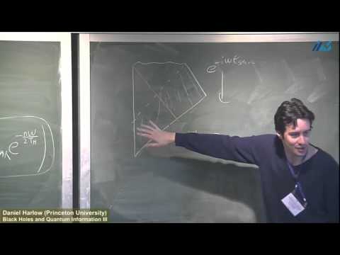 Daniel Harlow (Princeton University) Black Holes and Quantum Information III
