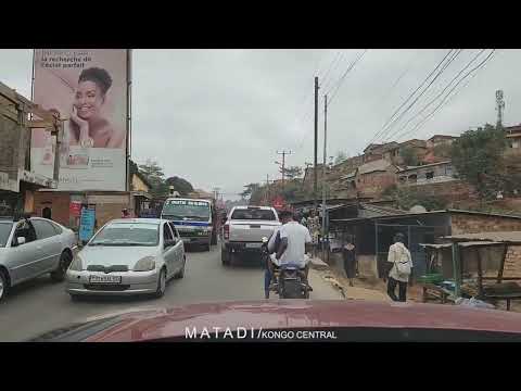 MATADI ville portuaire // capitale de la province du Kongo central // Rdc