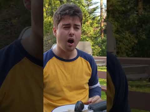 Trying Surströmming (world's stinkiest food), Mom Scared!!! #Shorts