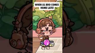 Download lagu When Lil Bro Comes Home Late!  #avatarworld #trend #shorts  #youtubeshorts #edit #funny mp3