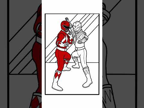 Create Stunning Art With Cozy Power Rangers Coloring Pages Printable