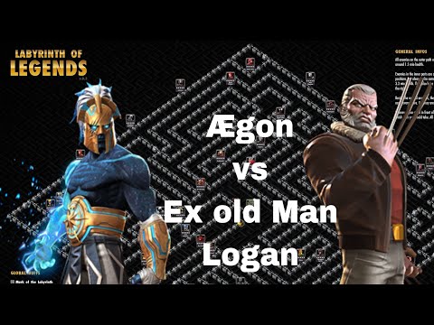 AEGON vs LOL Ex OLD MAN LOGAN MARVEL CONTEST OF CHAMPIONS