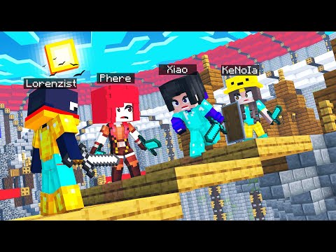 I CHALLENGED YOUTUBERS IN THE BIG VANILLA ARENA FOR A REWARD!! - Minecraft