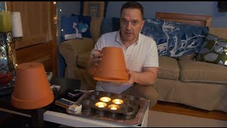 CLAY POT with TEA LIGHTS Room Heating | 4HR DIY Test