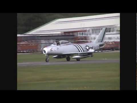 North American F-86 Sabre Jet Fighter - Dunsfold 2011