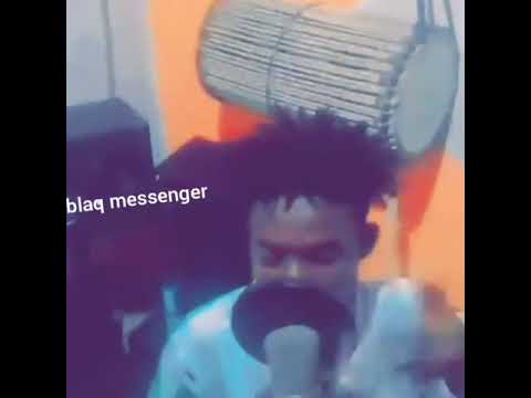 Blaq messenger shows of a freestyle showing he's the fastest rapper in Nigeria