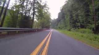 preview picture of video 'Tow Path MotorCycle ride - Lackawaxen, PA to Hawley, PA'