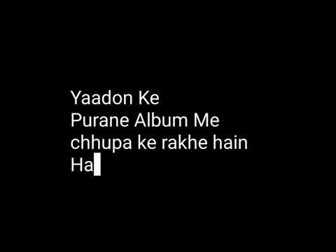 Yaadon Ke Purane Album Me | #SSR |Sushant Singh Rajput | Black Screen Status | Ahemad'S Creation |TK