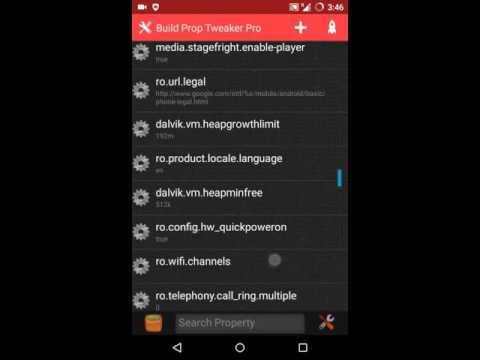 Build.prop Editor Tweaker Video