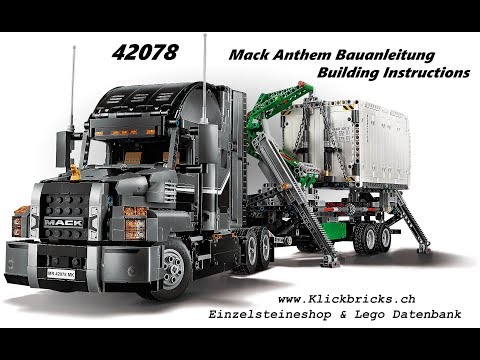 Lego Technic 42078 Mack Anthem Bauanleitung