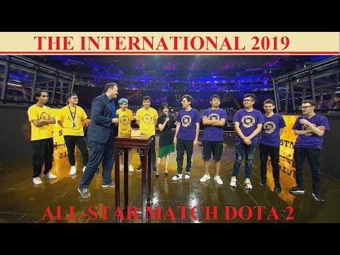 TI9 All Star Match - All Random Deathmatch - The International 2019 Dota 2