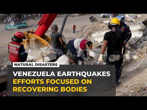 Venezuela earthquakes: Race against time to recover bodies before demolition