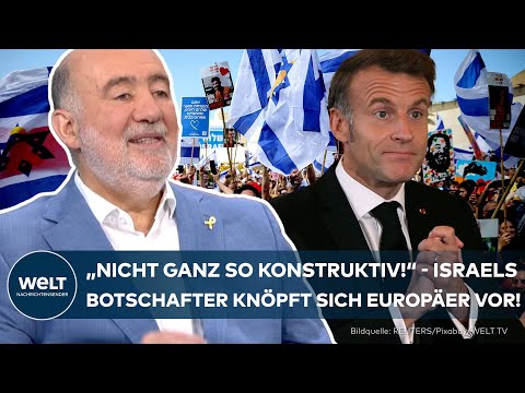 Video Thumbnail: ISRAELS BOTSCHAFTER RON PROSOR: "Entwaffnung der Hamas!" - Hoffnung auf Frieden, Kritik an Europa!