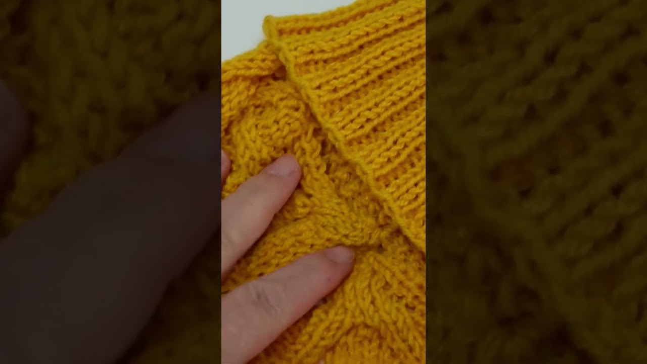 DIY｜折り返してもキレイな仕上げ方｜棒編みで靴下・ニット帽作り