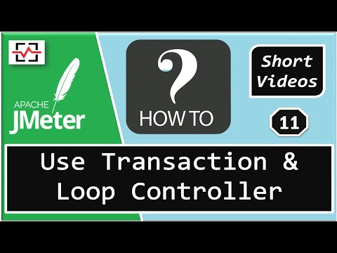 How To Use TransactionController & LoopController in JMeter | Perfology 2021