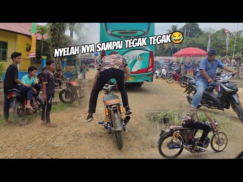 begini reaksi tetangga nyobain motor Pitung goib‼️ ngengkol nya sampai tegak² koyo manuke😂