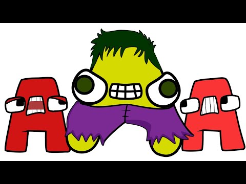 REMAKE Russian Alphabet Lore A vs Spanish Alphabet Lore A vs English Alphabet Lore | SUPERHERO SET