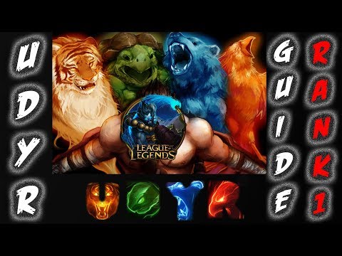 UDYR JUNGLE SEASON 9  UDYR GUIDE! CARRY BUILD GUIDE - League of Legends