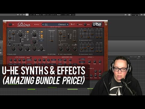 U-he Synth bundle - Diva, Repro, Satin | Native Instruments Crazy Deal