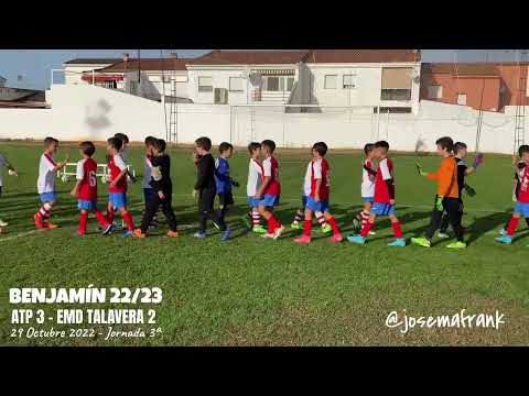BENJAMINES J3ª 22/23 🎥 RESUMEN GOLES, PARADAS Y JUGADAS CANTERA ATLETICO PUEBLONUEVO