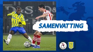 RKC sluit 2021 af met gelijkspel | Samenvatting Sparta Rotterdam - RKC Waalwijk (21/22)