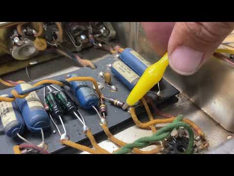 How To Discharge Capacitors and Drain Voltage From a Vintage Fender Tube Guitar Amp