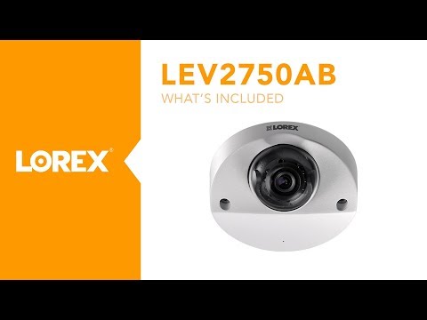 Unboxing the Lorex by FLIR LEV2750AB 1080p HD Dome Security Camera With Audio